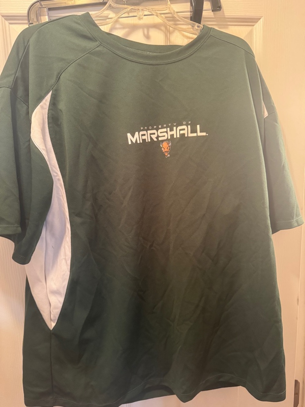 Marshall Green Short-Sleeve Athletic Jersey with White Panels